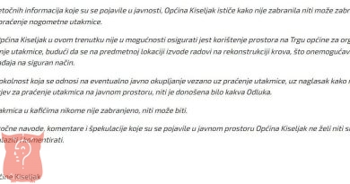 Načelnik Općine Kiseljak reagovao na navode o zabrani gledanja utakmice Načelnik Općine Kiseljak reagovao na navode o zabrani gledanja utakmice