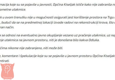 Načelnik Općine Kiseljak reagovao na navode o zabrani gledanja utakmice