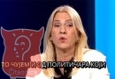 PAŽNJU PRIVUKAO NATPIS U STUDIJU: Pogledajte šta je pisalo iznad glave Željke Cvijanović
