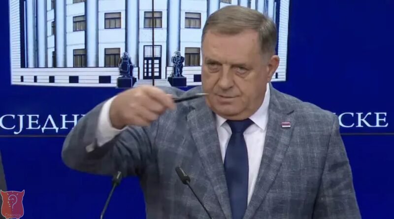Milorad Dodik napao novinara BHRT-a na konferenciji za medije, oglasio se i javni servis